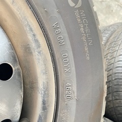 145/80R13ミシュランタイヤ&ホイールの画像