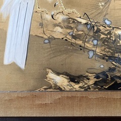 掛け軸 絵画の画像