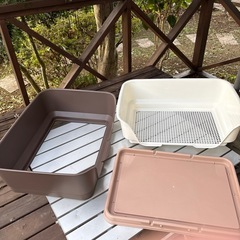 リッチェル　猫　犬トイレの画像