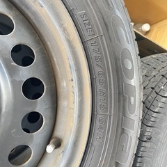 175/65R15ブリヂストンタイヤ&ホイールの画像
