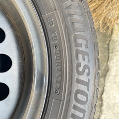 175/65R15ブリヂストンタイヤ&ホイールの画像