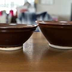 大きな ごますり器2つの画像