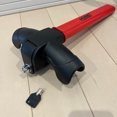 ✨美品✨ホーネット🐝ハンドルロック・タイヤロックセット🚗　盗難防止🚓🚨の画像