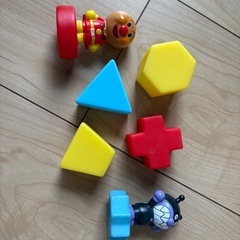 ★★美品★★NEWアンパンマンごう　やわらかパズルの画像