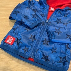 ベビードール　ナイロンパーカー80 上着ジャンバーの画像