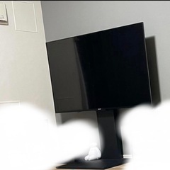 美品　半年利用　部品あり　WALL ウォール　Ｖ２　テレビスタンド　ブラックの画像