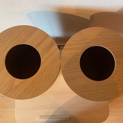 【無印良品】木製ごみ箱、2個セットの画像