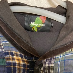 【希少】Raize stance パッチワークフード付き厚手シャツの画像