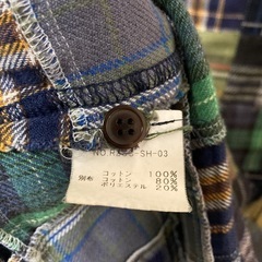 【希少】Raize stance パッチワークフード付き厚手シャツの画像