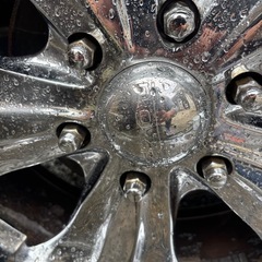 輸入Rossi 激レアアメリカンクラッシックホィール22inセット引き取りの画像