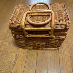 ピクニックかごの画像