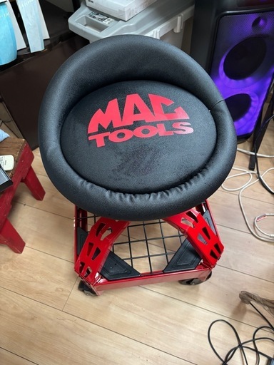 マックツール　キャスター付きスツール