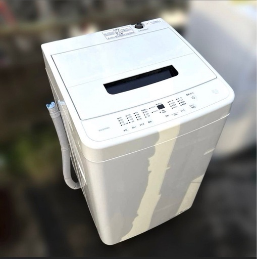 美品/洗濯機/アイリスオーヤマ/2023年製/5.0kg/IAW-T504