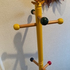子供部屋用インテリアカバン帽子掛けの画像