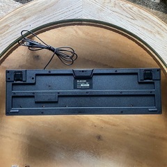 エレコム 有線キーボード メンブレン 黒　TK-FFCM01BK の画像