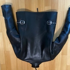  Freeclom◆シングルライダースジャケット/38/レザーの画像