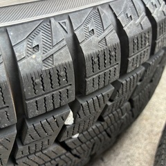 溝タップリ！！14インチ☆スタッドレスアルミホイールセット155/65R14　の画像