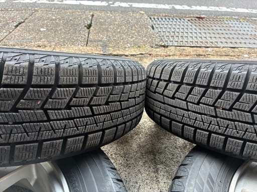 終了！溝タップリ！！14インチ☆スタッドレスアルミホイールセット155/65R14　