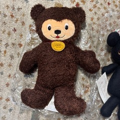 テディベア　2体の画像