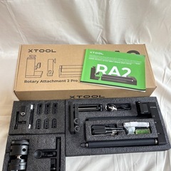 レーザー彫刻機　xtool F1＋ RA2ロータリーアタッチメントの画像