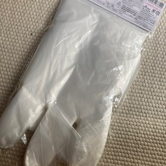 ビニール手袋の画像