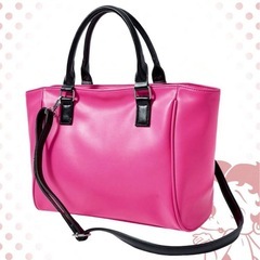 Betty Boop トートバッグ ピンクの画像