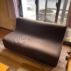 無印2人がけソファ
の画像