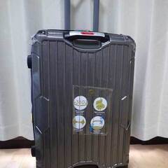 【本日限定】おしゃれ軽量 キャリーケース80L✅拡張まち＋ドリンクH付きの画像