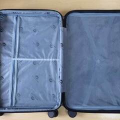 【本日限定】おしゃれ軽量 キャリーケース80L✅拡張まち＋ドリンクH付きの画像