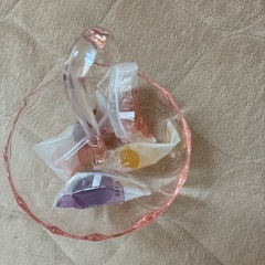 ガラス製小物入れの画像