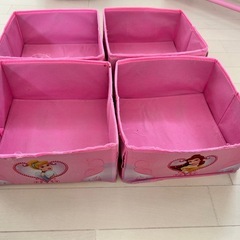 delta製ディズニープリンセス　おもちゃ絵本収納の画像