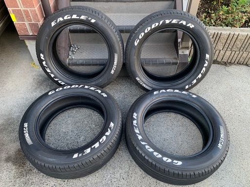 グッドイヤー1ナスカー 215/60R17C  ホワイトレター