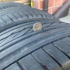 グッドイヤー イーグル#1ナスカー 215/60R17C 109/107R ホワイトレターの画像