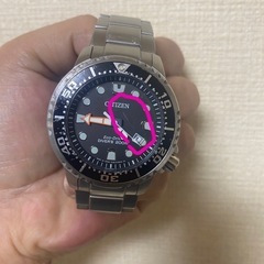 シチズンエコドライブロングラン定番ダイバーの画像