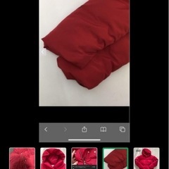 samansa mos2 blue L size 極厚ダウン　美品の画像