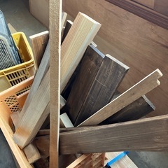 廃材どうぞ無料の画像