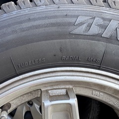 【ブリヂストン ブリザック VL1】195/80R15 107/105L LT スタッドレス 4本セット（ホイール付き）の画像