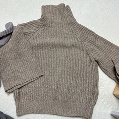 5点セット ニットワンピース トップス カーディガン 秋冬まとめ売りの画像