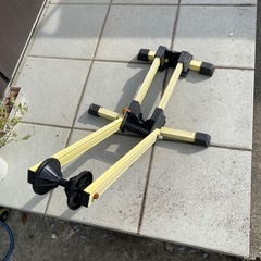 値下げ　折りたたみ可能自転車スタンドの画像