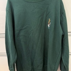 USED品 Calbee じゃがりこ ダークグリーン トレーナー...