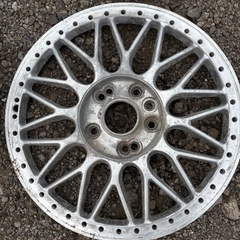 17インチ PCD114.3 4H 5H 9J+11 深リム 3ピース BBS SSR WORK リバレル 加工ベースの画像