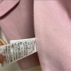 ティティーアンドコー　ピンクチェスターコートの画像