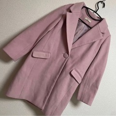 ティティーアンドコー　ピンクチェスターコートの画像