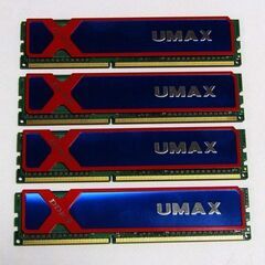 DDR3-1600 メモリ 16GB(4GB4枚組) UMAX Cetus DCDDR3-8GB-1600OC PC3-12800の画像