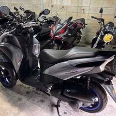 【YAMAHA トリシティ155 ETC 側車付き登録　ジャンク　キーレスの画像