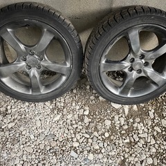 １７インチスタッドレスタイヤ4本セットアルミホイル付き 215/45R17です
の画像