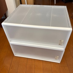 【未使用新品】無印良品　衣装収納ケース　幅55 X 奥行44.5