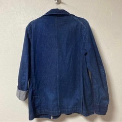 ⭐️早い者勝ち！美品！⭐️ダントン　デニムジャケット　丸襟　40 Lサイズの画像