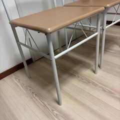 ダイニング3点セット ナチュラルの画像