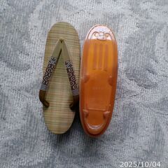 新品、和草履、M寸の画像